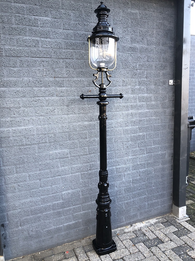Staande lantaarn, buitenlamp staande lamp lamp tuin lamp, buiten verlichting, Yard Lamp, lantaarn, 250cm, Brussel