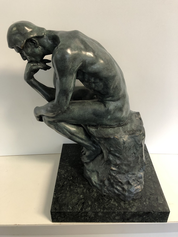 Bronzeskulptur des Denkers von RODIN, Wunderschöne Skulptur!