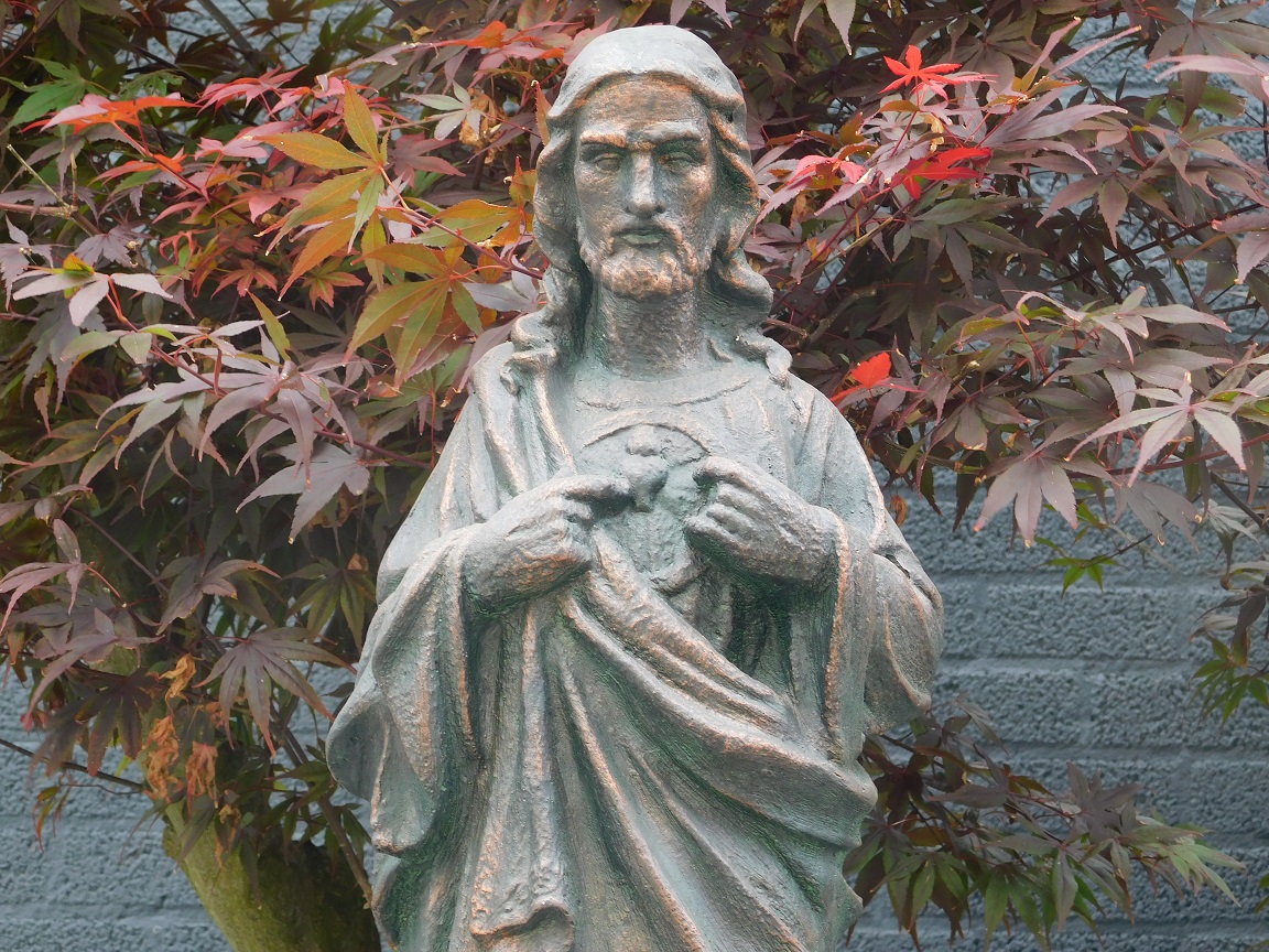 Beeindruckende kirchliche Jesus-Statue aus Polystone