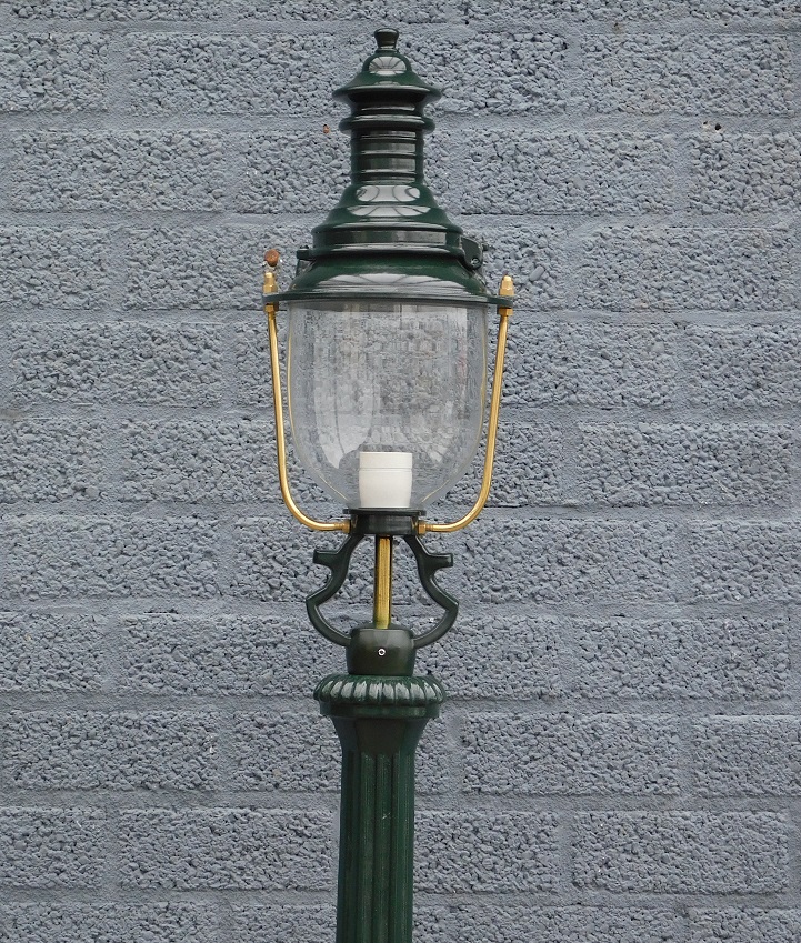 Laterne ''Malaga'' - starke Außenlampe - dunkelgrün