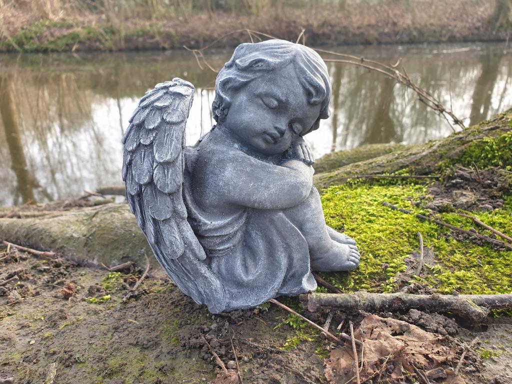 graf engel , tuinbeeld