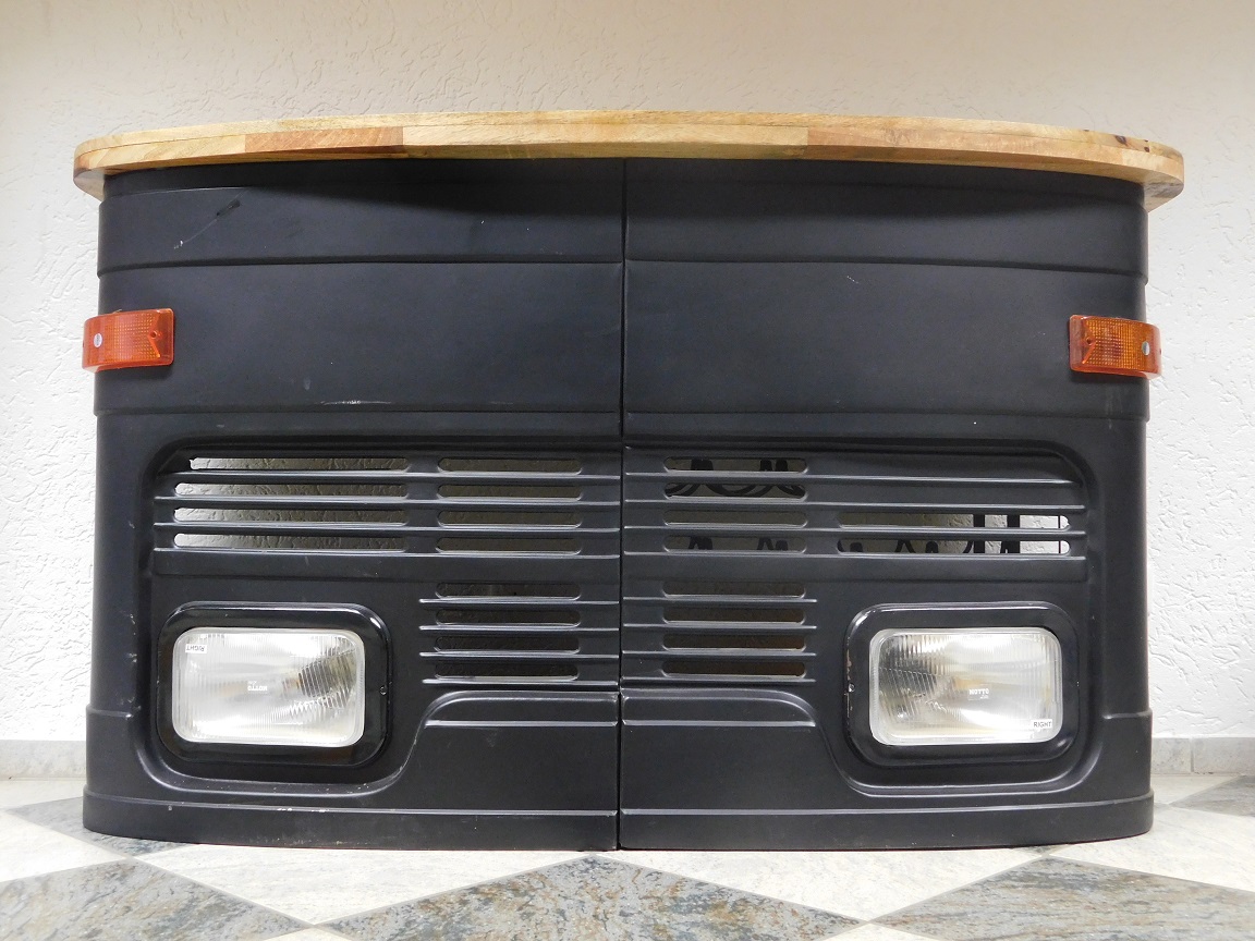 Vintage Truck Bar - schwarz - einzigartig - Bartisch