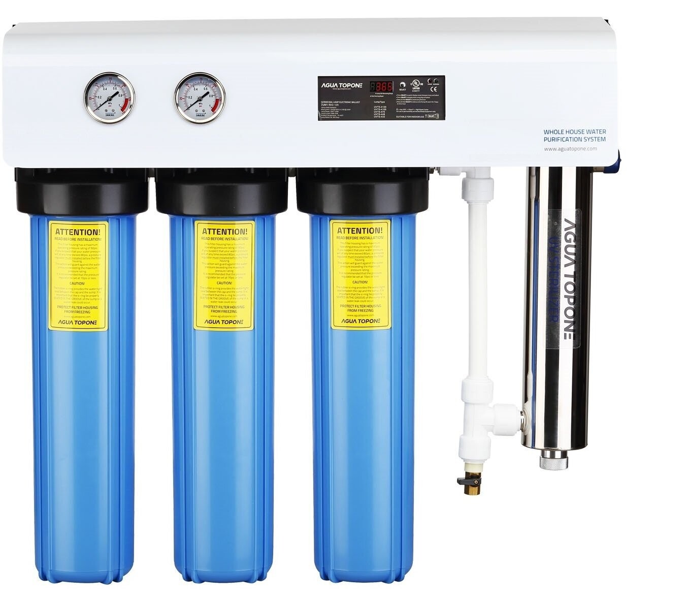 Drinkwater filter systeem, waterzuiveringsinstallatie thuis