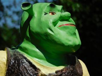 Shrek-Figur – 60 x 40 cm – Polystone