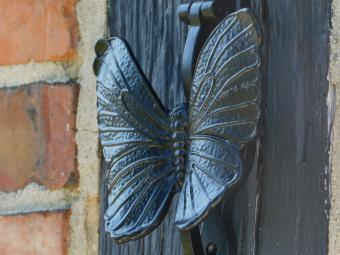 Türklopfer Schmetterling - Schwarz - Eisen