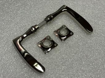 Türbeschlagset – Chrom glänzend – komplettes Türset