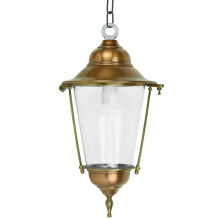 Hängeleuchte Sneek Kupfer -messing - an Kette - 54 cm