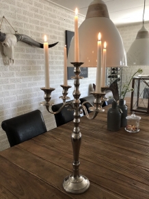 Nickel - roher Kerzenständer, super schönes Design!