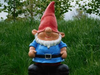 Kabouter Blauw - 52 cm - Polystone