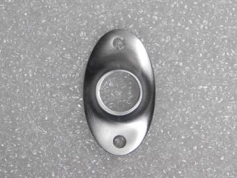 Ovale Türgriffrosette – 56 x 33 mm – Mattnickel