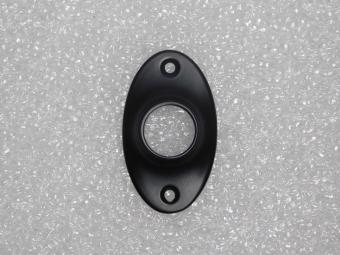 Türgriffrosette – Oval – Mattschwarz