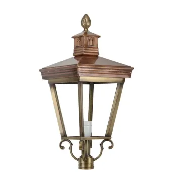 Lampenkap – Alu - 60 cm - Messing-Brons Look