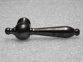 Einzelne Türklinke Revo – Dunkel patiniertes Messing