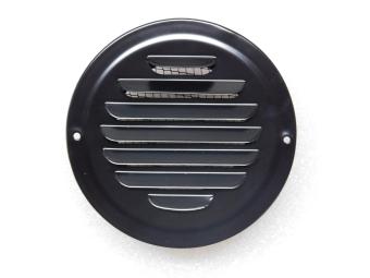 Luchtrooster met Gaas - 14,5 cm - Rond - Metaal