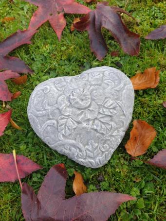 Dekoration Herz, Garten, Herz, Liebe,