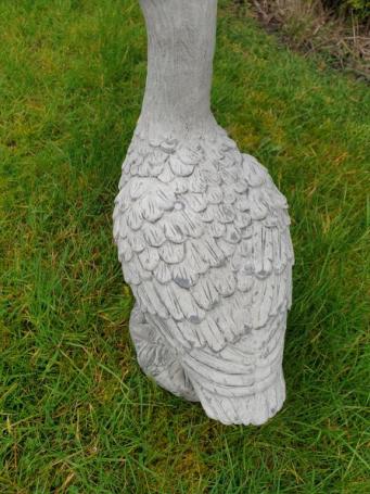 Tuinbeeld van een gans , beton