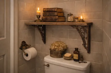 Rustieke plankdragers van gietijzer