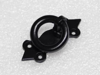 Retro-Ringgriff – Schwarz – Eisen – Schrankgriff