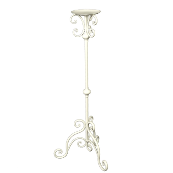 Stehender Kerzenhalter – 80 cm – Vintage White 