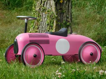 Oldtimer – Rosa – 76 x 40 cm – Metall