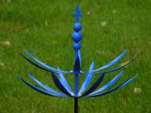 Tuinsteker Windspinner - Blauw - Metaal