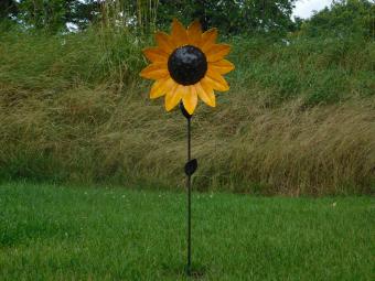 Sonnenblume Garten Stick - 110 cm - Metall