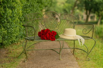 Gartenbank, Jugendstil