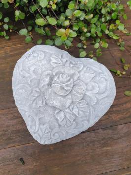 Dekoration Herz, Garten, Herz, Liebe,