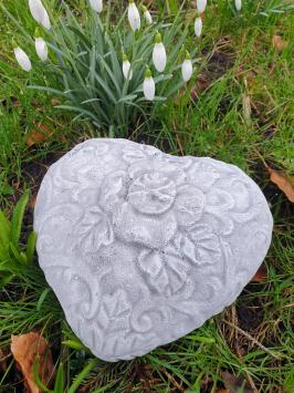Dekoration Herz, Garten, Herz, Liebe,