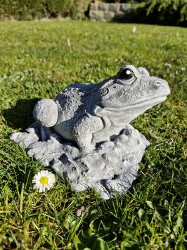 Gartenstatue eines Frosches, Frosch