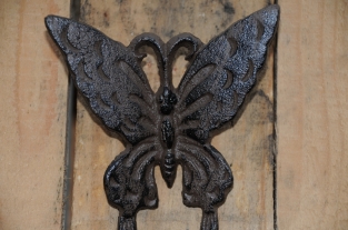 Schmetterling S Gusseisen, Wand Schmetterling, super schön!