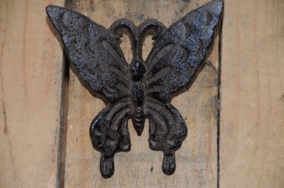 Schmetterling S Gusseisen, Wand Schmetterling, super schön!