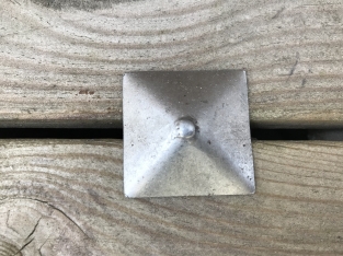 Siernagel, antieke spijker knoppen, sierlijke spijker gemaakt van smeedijzer