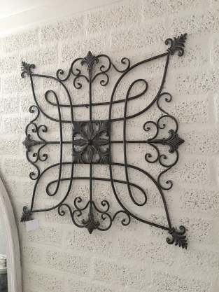 Decoratief Wandornament - Metaal - Bruin