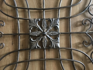 Decoratief Wandornament - Metaal - Bruin