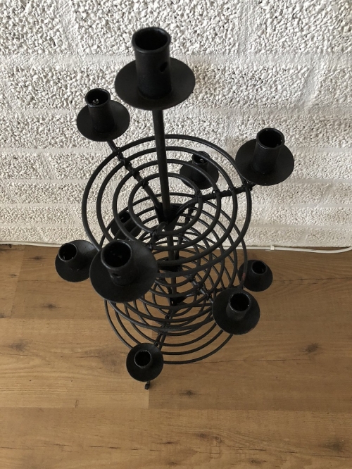 Kerzenständer - Etagere 3 Schichten, Schmiedeeisen, schönes Design!