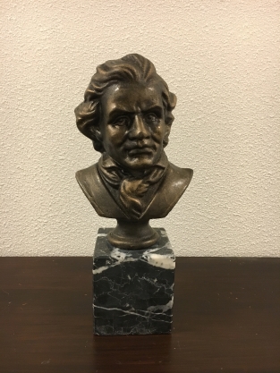 Ludwig van Beethoven, Metall, Bronze-Look