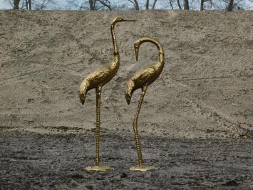 Set kraanvogels XL - goud - alu