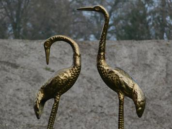 Set kraanvogels XL - goud - alu