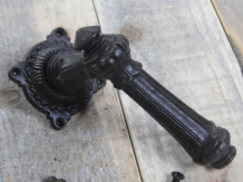Set Deur Meubelen Antieke ijzer, bestaande uit 2 deurkrukken, deur handvat 2 rozetten, 1 set van de veiligheid covers voor de sluis, oprichters tijd