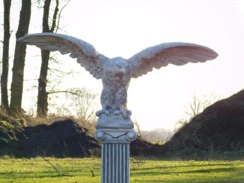 Adler XXL auf Sockel - 160 cm - Massivstein