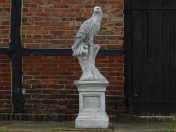 Adelaar Op Sokkel - 165 cm - Steen
