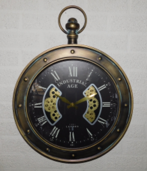 Industriezeitalter'' Wanduhr Taschenuhrmodell