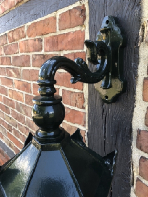 Buitenlamp Winkel - groen - keramische fitting en glas