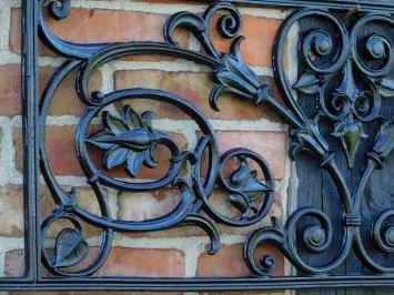 Balkongeländer - Schwarz - Fenstergestell - Gusseisen Rest