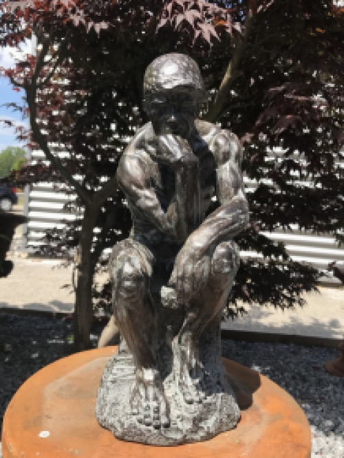 Schöne Statue des Denkers ''THE THINKER'', Statue aus Polystone