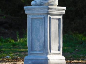 Tuinbeeld Adelaar met Gespreide Vleugels op Sokkel - 107 cm - Stenen Set