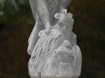 Tuinbeeld Adelaar - 50 cm - Stenen Dierenbeeld 