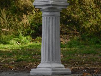 Große Engelsstatue auf Sockel – 150 cm – Stein