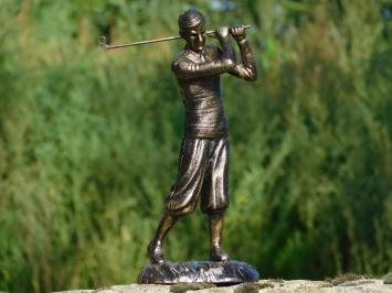 Statue eines Golfers - Vollguss